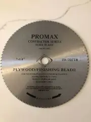 7 1/4 circular saw blade Promax combination 32 tooth 5/8 arbor