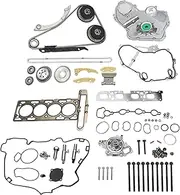 X AUTOHAUX Timing Chain Kit for Chevrolet Equinox Malibu Lmpala HHR Cobalt 2.2L 2.4L No.12680750 1 Set