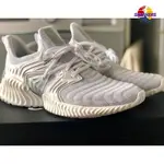 ADIDAS ALPHABOUNCE INSTINCT 純白 透氣 舒適 慢跑 運動鞋 EF8260 全白 男鞋 休閒鞋