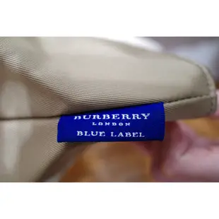 日本 Blue Burberry 藍標 水餃包 小 低調 格紋  絕版 蝦皮唯一 素面 議價不回