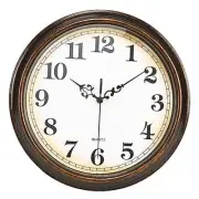 Wall Clock Battery Operated Silent Non-Ticking Vintage Wall Clocks for