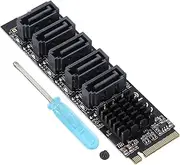 PH56 M2 PCIE 3 Adapter Card Hard Disk Expansion Card 5 Port Adapter Expansion Transfer Card Interface Card Computer Expansion Support PM Function