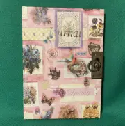 Journal Lined With Lock By Once Upon a Time Spring Floral Birds & Butterflies