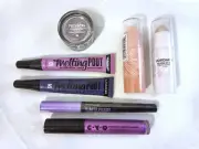 I ♡ Purple Shimmer & Shine 7 pc Makeup Lot Revlon, Maybelline, CoverGirl- Lips +