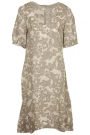 Evolve Print Dress--HAM-91282S