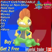 Pokémon Sword and Shield ✨ Shiny Scrafty ✨ W/ Best 6IV Customizable