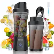 Portable Blender 360W Cordless, 24oz Personal Blender for Smoothies and Shake...