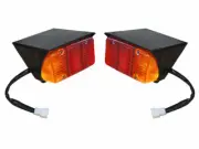 Rear Tail Light Set of 2 Pieces For Mahindra Tractor 4500 5500 4530 3550 5565