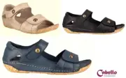 Cabello Comfort Mali Soft Leather Walking Sandals Cabello Shoes Mali Sandal