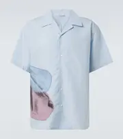 [JW Anderson] JW Anderson Linen and cotton shirt UK 16 blue