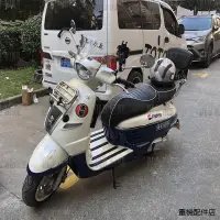 在飛比找蝦皮商城精選優惠-哈雷胖童折疊靠背維斯帕Vespa 300 150後靠背春天衝