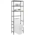 Bathroom Laundry Storage Shelf Over Toilet Washing Machine Organiser Holder Rack