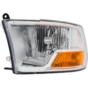 Headlight For 2011-2012 Ram 1500 Left with Bulb(s) Single Beam CAPA Halogen