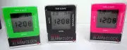 TRAVEL ALARM CLOCK LIGHTS UP FUNCTIONS - TIME DATE ALARM TIMER & TEMPERATURE BN
