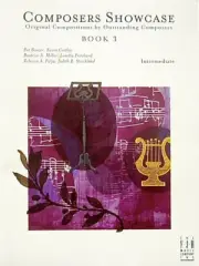 Composers Showcase Original Piano Pcs Intermediate New Book 3