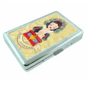 The Fairest Em1 Silver Metal Cigarette Case RFID Protection Wallet