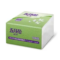 在飛比找誠品線上優惠-五月花 13吋餐巾紙100張x24包