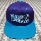 Vintage Charlotte Hornets NBA Retro Adidas Hat Snapback Cap New Purple Men