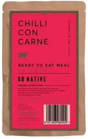 Go Native Chilli Con Carne Ready to Eat Meal - 1 Serve