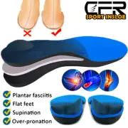 Plantar Fasciitis Orthotic Shoe Insoles Inserts Flat Feet High Arch Support