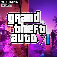 在飛比找蝦皮購物優惠-新款GTA6俠盜獵車手五星好市民罪惡都市R星遊戲反光汽車貼紙