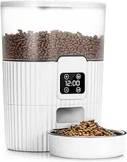 Pet Food Dispenser - 3.5L Automatic Cat & Dog Feeder with Timer