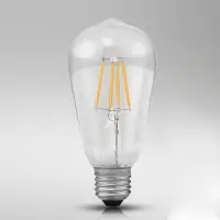 在飛比找樂天市場購物網優惠-LED愛迪生燈泡工業復古懷舊E27大螺口節能仿鎢絲不閃頻裝飾
