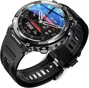 1.39" Round Screen Smart Twatch 4G SIM Card Smartwatches with Dual Camera/Answer/Make Call NFC Positioning APP Custom Dialing
