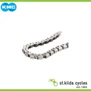 KMC Bike Chain - KK710 - Single Speed - 1/2 Link - 1/2 X 1/8" X 100 - Silver