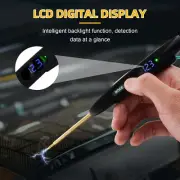 Digital Electric Circuit LCD Tester Test Light Truck Car Voltage Probe Pen SET