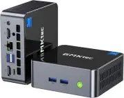 Mini Desktop Computer, M3 Intel Core i5 12450H Windows 11 Pro Mini PC 16GB