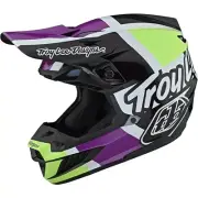 NEW Troy Lee Designs SE5 Composite Quattro GLO Green Motocross Dirt Bike Helmet