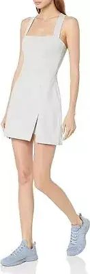 NWT EleVen by Venus Williams Women's Ice Queen Dress Size X-Large Cloud Grey