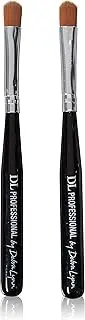 DL Professional Debra Lynn French Manicure Clean-Up Brush, Pack of 2