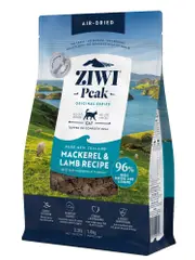 ZIWI Peak Air Dried Mackerel & Lamb Adult Dry Cat Food (1kg bag)
