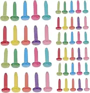 Handmade Craft Brads 600pcs Iron Mini Two-Foot Nails for DIY Projects Unique Design Paper Fasteners