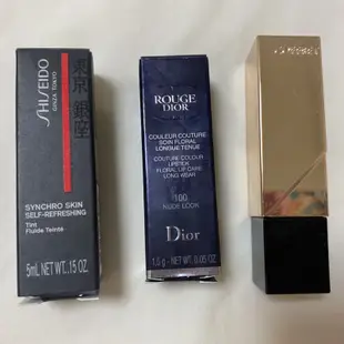 二手 全新 化妝品 dior藍星唇膏100 COFFRET D’OR唇膏 PK319 資生堂超進化持久保濕精華水粉底