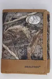 ZEP PRO DOLPHIN MAHI MAHI Realtree Max-5 Camo Trifold Wallet Tin GIFT Box