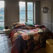 Van Gogh Gladioli Red Cotton Sateen Quilt Cover Set
