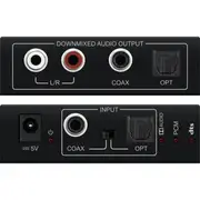 Blustream Digital Dolby Audio Optical/Coaxial Downmix to 2CH Stereo Converter