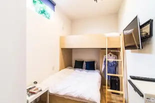 福岡公寓套房 - 14平方公尺/1間專用衛浴Minimalistic studio 8min walk to Tenjin sta+WIFI