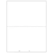 APEX 1099/W-2 2-Up Blank w/o Backer - Pack of 500