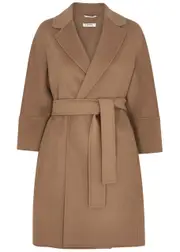S Max Mara Arona Wool Jacket - Camel - 6 (UK 6 / XS) 6 (UK 6 / XS)