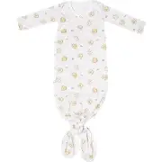 Copper Pearl Newborn Knotted Gown in Chip at Nordstrom One Size