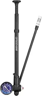 High Pressure Bike Pump 400PSI Tire Inflator Air Pump with Pressure Gauge for Fork and Rear Suspension/1617