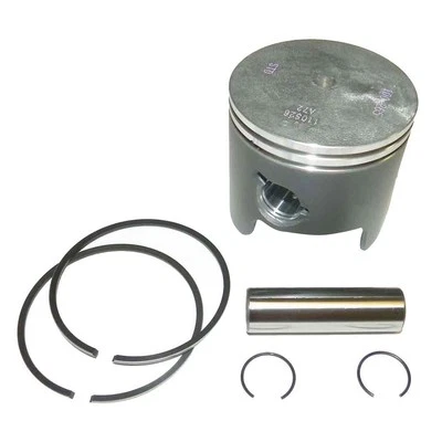 New Piston Kit Fits Yamaha 48 - 90 Hp 84-09 .010 Over 2008-2009 By 100-265-04K