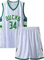 [Generic] Stephen Curry Jersey Large Basketball Set for Kids and Adults - Shirt and Shorts - Best Birthday Gifts