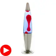 Peace Motion Lamp Silver/Red/Blue (8)