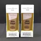 2x Lot Tarte Skin Treat Poreless Tinted Moisturizer SPF20 TAN Travel 0.33oz NIB