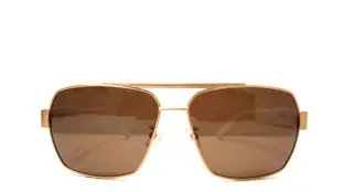 CHARRIOL 夏利豪｜公司貨 復古雷朋 霧金色輕合金屬框 偏光鏡片 白色鏡腳 標誌元素  太陽眼鏡
